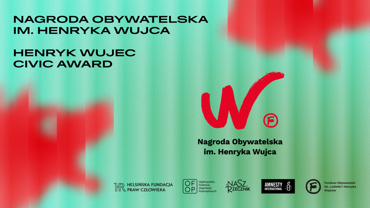 Submit your nomination for the Henryk Wujec Civic Award