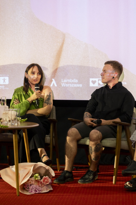 Meeting with the director and protagonist of the film "Being Mikołaj"